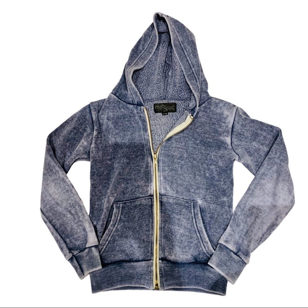CHIC 2 CHIC Zip up Hoodie Sweatshirt 